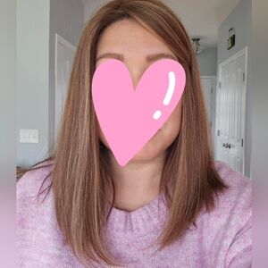 Uniwigs Amber Silk Top Topper